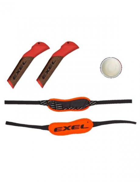 EXEL Комплект: Ручки C CORK, темляк BIATHLON STRAP L, клей Артикул: M-PSE0313