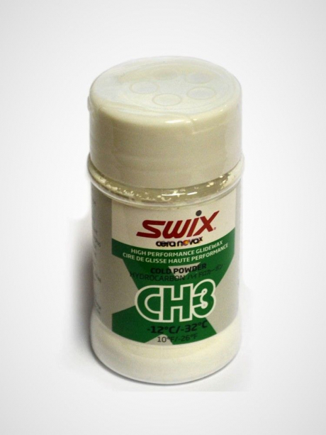 SWIX Порошок-отвердитель SWIX CH3 COLD POWDER HYDROCARBON -12/-32 C, 30 г Артикул: CH03X