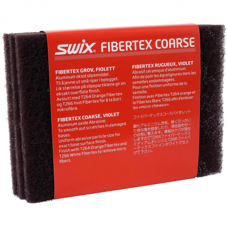 SWIX Фибертекс SWIX FIBERTEX COARSE Violet T0266N, грубый, 3 листа, 110X150 мм Артикул: T0266N