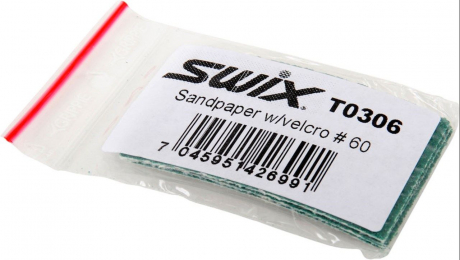 SWIX Наждачная бумага SWIX T0306 #60, 3 листа Артикул: T0306