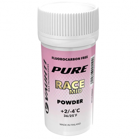 VAUHTI Порошок VAUHTI PURE RACE MID +2/-4°C, 35 г Артикул: EV31110-PRM35