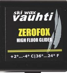 VAUHTI Прессовка фторовая VAUHTI ZEROFOX HF GLIDER +2/-4 C, блок 20 г Артикул: EV15-F107