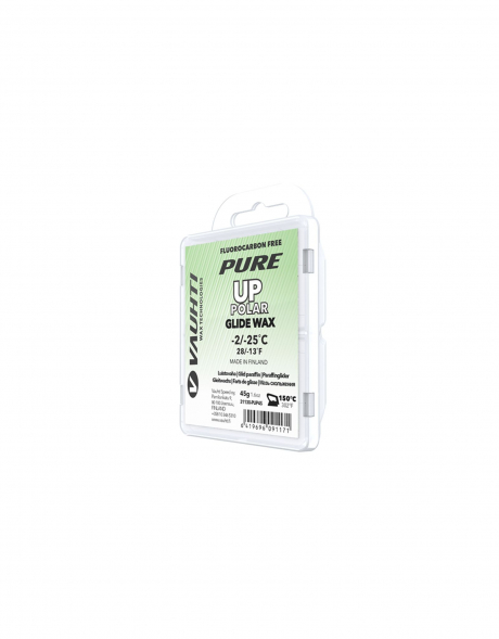 VAUHTI Парафин VAUHTI PURE UP POLAR -2/-25°C, 45 г Артикул: EV31130-PUP45