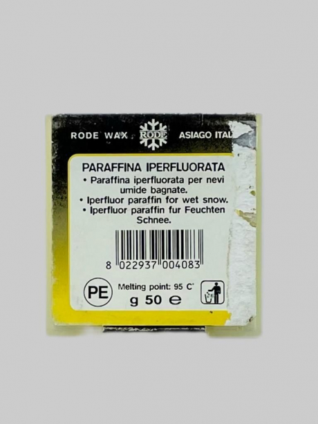 RODE Парафин RODE K72G HF YELLOW 0/+4°C, 50  г, уценка Артикул: K72Gуц