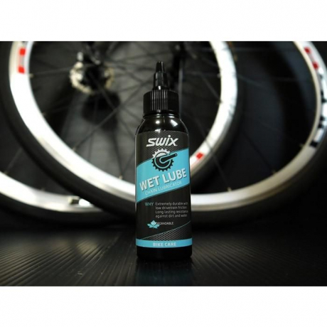 SWIX Смазка для велоцепи SWIX WET LUBE BIKE CHAIN 100 мл, для сырой погоды Артикул: BA110