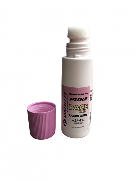 VAUHTI Парафин жидкий VAUHTI PURE RACE MID +2/-4°C, 80 мл Артикул: EV32110-PRM80