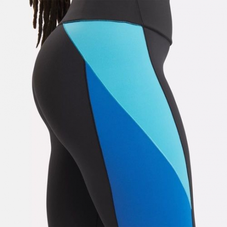 REEBOK Тайтсы LUX HIGH-RISE COLORBLOCK LEGGINGS женские Артикул: 100075365