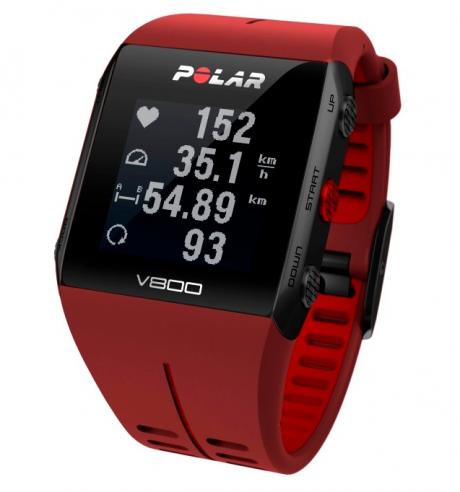 POLAR Спортивные часы V800 HR COMBO GEN RED Артикул: 90061182