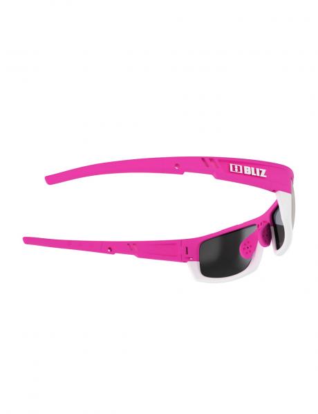 BLIZ Спортивные очки со сменными линзами TRACKER Rubber Neon Pink/White Артикул: 9020-42