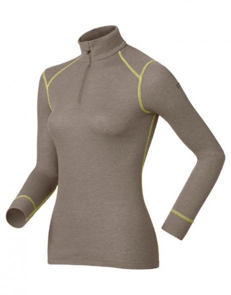 ODLO Футболка длинный рукав ACTIVE WARM 1/2 Zip женская Артикул: 152001