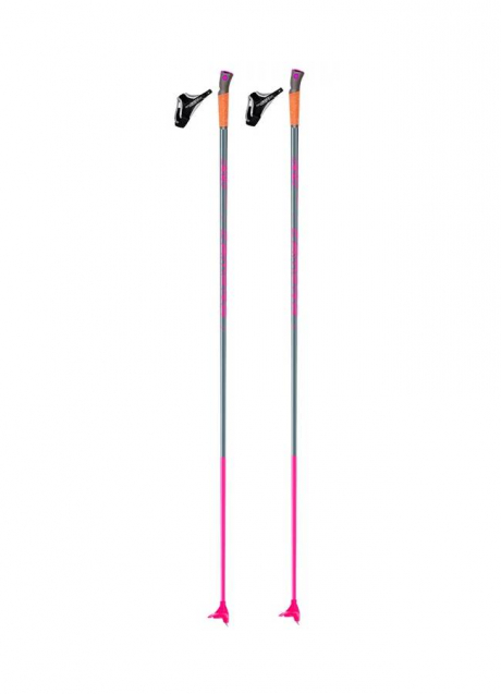 KV+ Лыжные палки CAMPRA PINK CLIP 30% CARBON Артикул: 23P010P