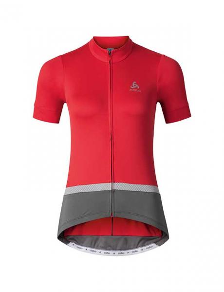 ODLO Велофутболка 1/2 ZIP FUJIN женская Артикул: 411261