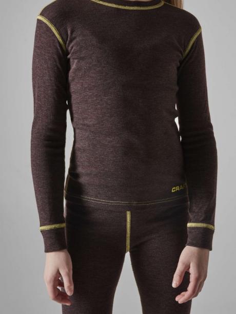 CRAFT Комплект термобелья CORE WOOL MERINO KIDS детский Артикул: 1909714