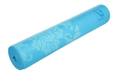 LIVEUP Коврик для йоги PVC Yoga Mat Printed Blue 6 мм Артикул: LS3231c-06b