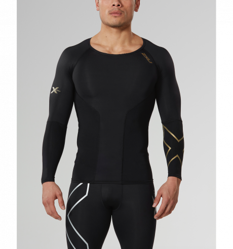 2XU Футболка мужская компрессионная с длинным рукавом ELITE Артикул: MA3014a