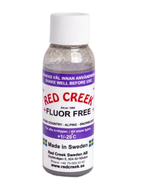 RED CREEK Парафин жидкий RED CREEK FLUOR FREE COLD +1/-20 C, 80 мл Артикул: 1094RC