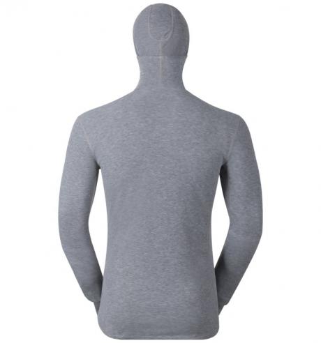 ODLO Футболка длинный рукав с капюшоном и маской WARM мужская Артикул: 152072