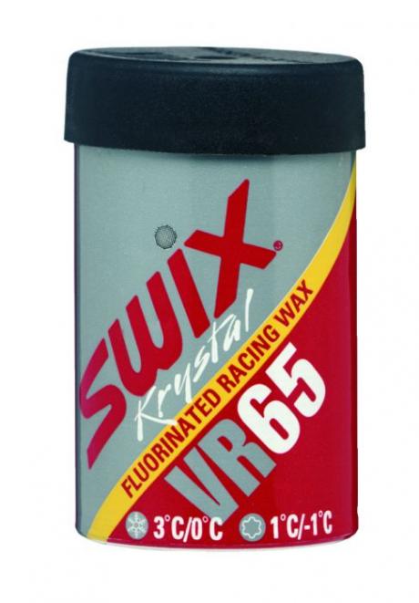 SWIX Мазь держания лыжная с фтором SWIX VR65 YELLOW RED SILVER, 45 г Артикул: VR065