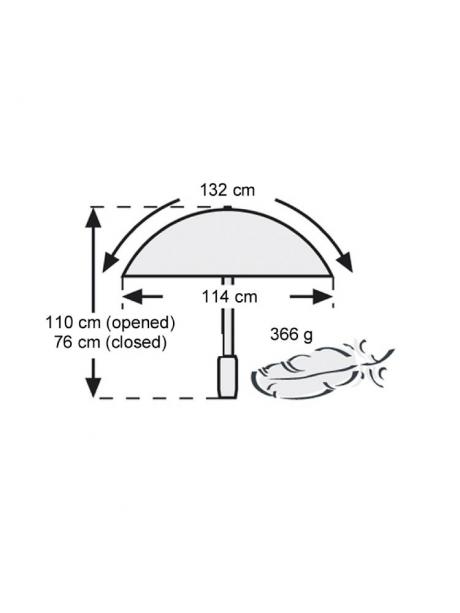 EUROSCHIRM Зонт треккинговый SWING HANDSFREE Артикул: W2H6
