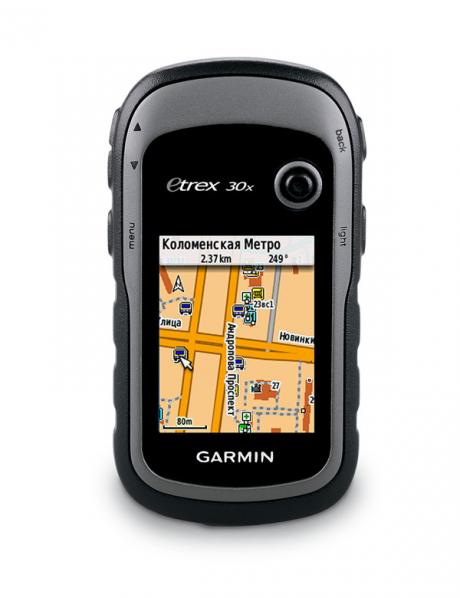 GARMIN Навигатор eTrex 30x GLONASS-GPS с картой Дороги России Артикул: 010-01508-11