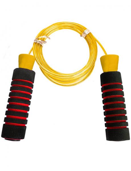 SPORTEX Скакалка скоростная YELLOW-RED Артикул: 10016645