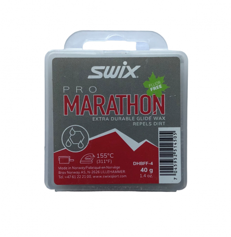SWIX Парафин SWIX DHBFF MARATHON BLACK, 40 г Артикул: DHBFF-4