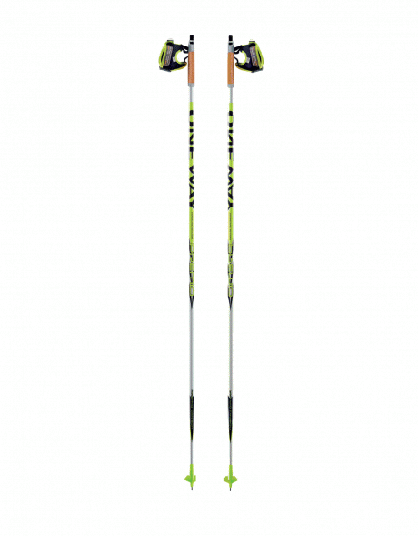 ONE WAY Лыжные палки DIAMOND STORM YELLOW/WHITE Артикул: 20267