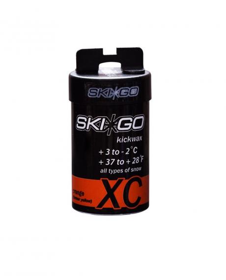 SKIGO Мазь держания XC KICKWAX ORANGE (+3...-2), 45 г Артикул: 90058