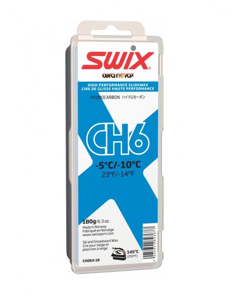 SWIX Мазь скольжения CH6X BLUE (-5...-10), 180 г Артикул: CH06X-18