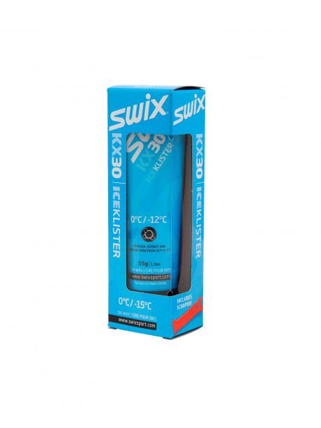 SWIX Клистер KX30 BLUE со скребком, 55 г Артикул: KX30
