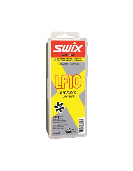 SWIX Мазь скольжения LF10X YELLOW (0...+10) 180 г Артикул: LF10X-18