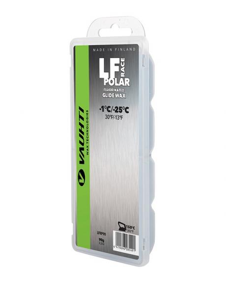 VAUHTI Парафин низкофтористый LF RACE POLAR (-1/-25), 90 г Артикул: 344-LFRP90