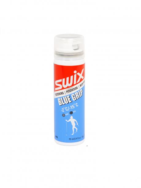 SWIX Мазь держания аэрозоль BLUE EXTRA (-2...-15), 75 мл Артикул: V40LC