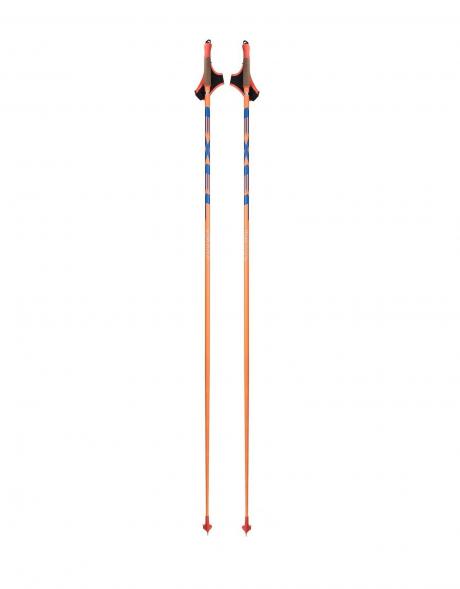 EXEL Лыжные палки WORLD CUP JR ORANGE/BLUE Артикул: XCR16003