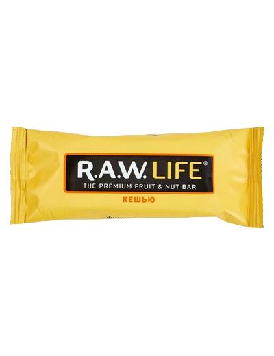 R.A.W LIFE Батончик "Кешью", 47 г Артикул: RAWLIFE-01