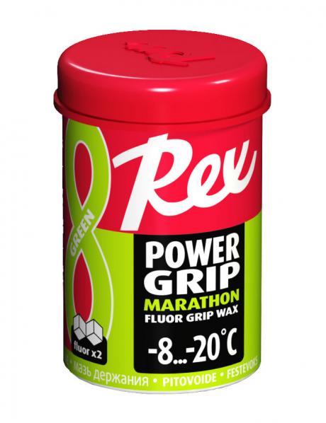 REX Фторовая мазь держания  81 PowerGrip Green(-8/-20),45г Артикул: rex-10081