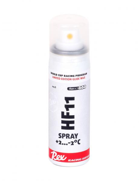 REX Высокофторовый парафин  Racing Service HF11 Spray(+2/-2) Артикул: rex-194613