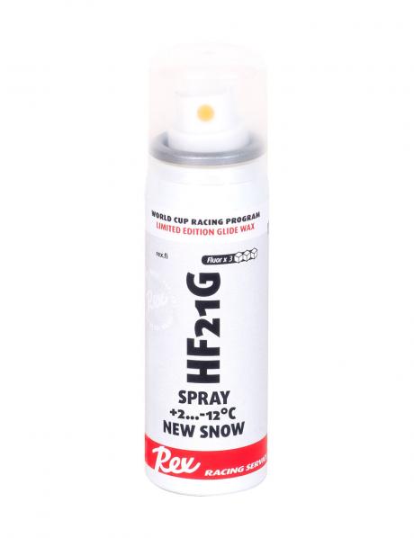 REX Высокофторовый парафин с графитом Racing Service HF21G Spray Артикул: rex-194643