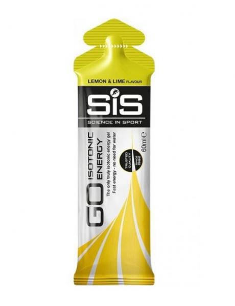 SIS Гель изотонический углеводный GO ISOTONIC ENERGY GEL лимон и лайм, 60 мл Артикул: 5025324002252