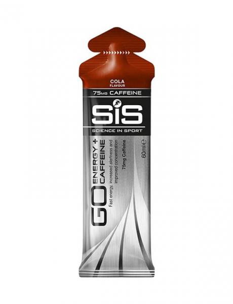 SIS Гель изотонический углеводный с кофеином 75 мг GO ENERGY + CAFFEINE GEL кола, 60 мл Артикул: 5025324022663