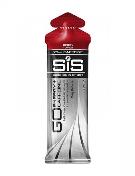 SIS Гель изотонический углеводный с кофеином 75 мг GO ENERGY + CAFFEINE GEL ягоды, 60 мл Артикул: 5025324022557