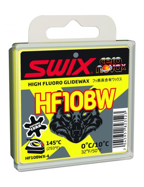 SWIX Мазь скольжения HF10BW BLACK (0...+10), 40 г Артикул: HF010BW-4