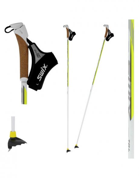 SWIX Лыжные палки CARBON TBS (рукоятка PCU) Артикул: RC313