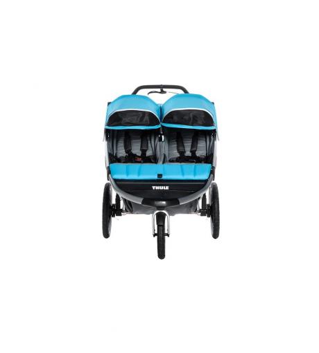 THULE Детская двухместная коляска Thule Urban Glide 2, тёмно-серая Артикул: 10101903