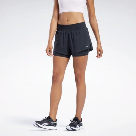 REEBOK Шорты WOR RUN 2 IN 1 женские Артикул: GR9511