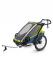 THULE Детская мультиспортивная коляска Thule Chariot Sport 1, салатовая Артикул: 10201002