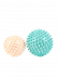 LIVEUP Набор мячей MASSAGE BALL HAND GRIP 2шт Артикул: LS3302