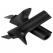 EXEL Наконечник POWER ROLLER FERRULE 8,5 мм BLACK для лыжероллерных палок, 2 шт. Артикул: SPA14232-B