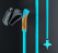 ONE WAY Лыжные палки STORM GTX BLUE KIT Артикул: OZ41623