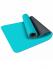 LIVEUP Коврик для йоги TPE BLUE-BLACK 6 мм Артикул: LS3237-bb